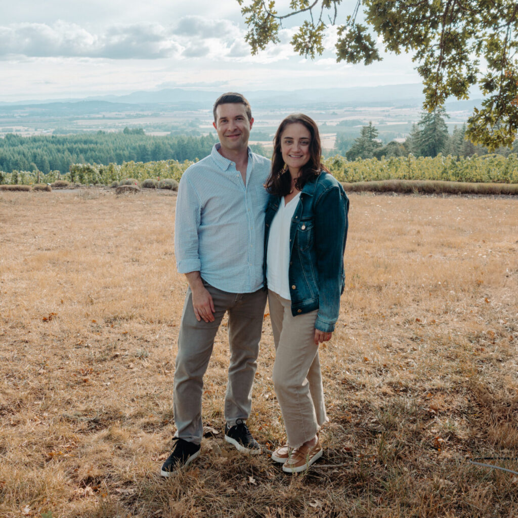 Founders Laura and Eric in Oregon
