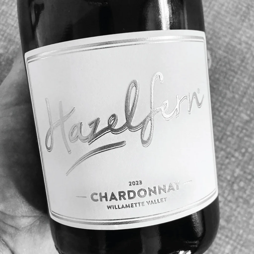 Hazelfern Chardonnay bottle