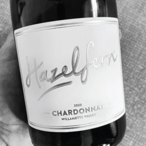 Hazelfern Chardonnay label