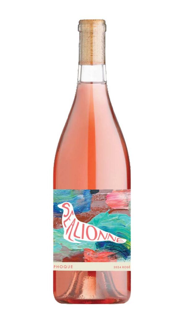 Phoque Rosé bottle