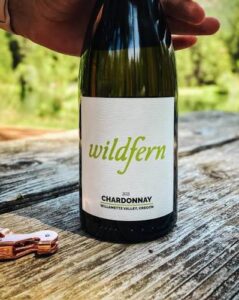 Wildfern Chardonnay label